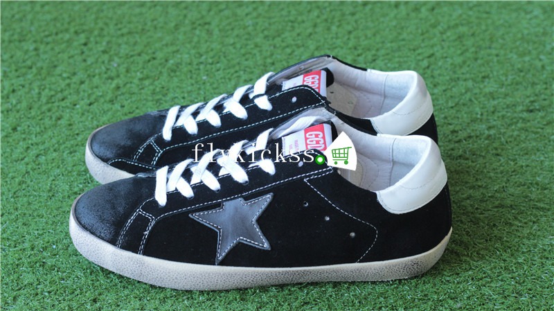 Golden Goose Sneaker Superstar Black White